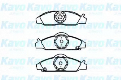 KAVO PARTS bp7505 -  Комплект тормозных колодок, дисковый тормоз